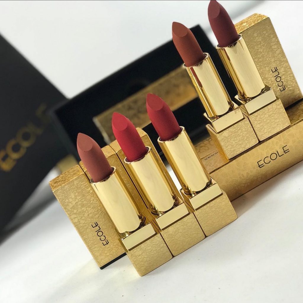 hãng 에꼴 Ecole Hàn Quốc cho ra dòng son đặc biệt Ecole Delight Lipstick phiên bảng 2019- Bici Cosmetics