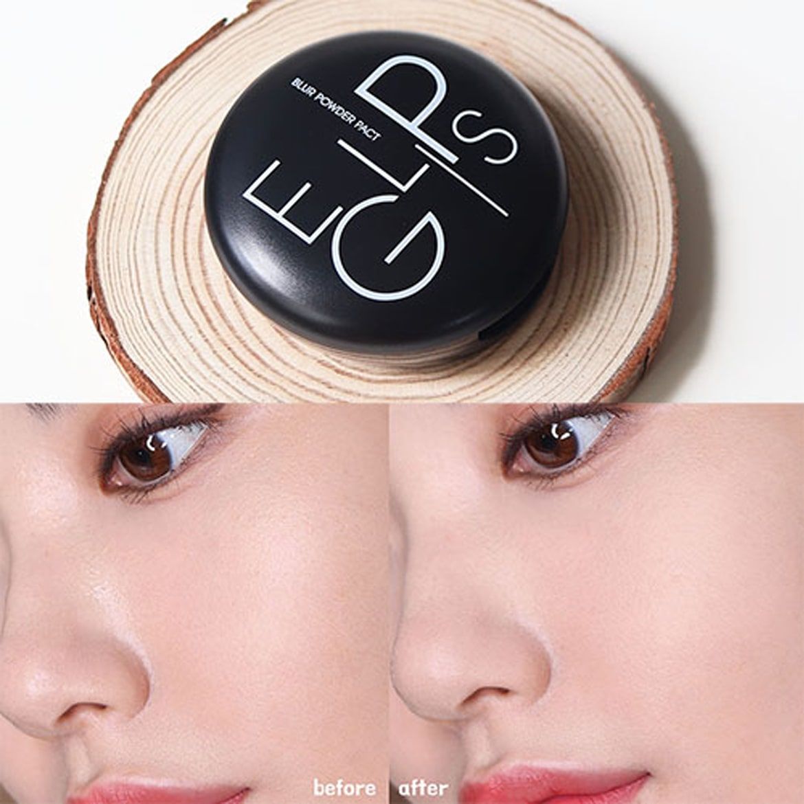  Phấn Phủ Kiềm Dầu Mịn Da EGLIPS Blur Powder Pact 