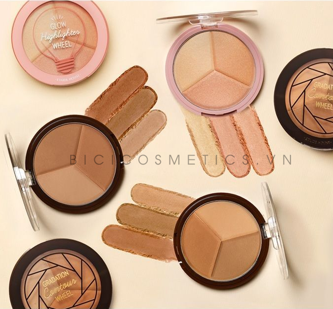 Phấn tạo khối Etude House Glow Wheel 1