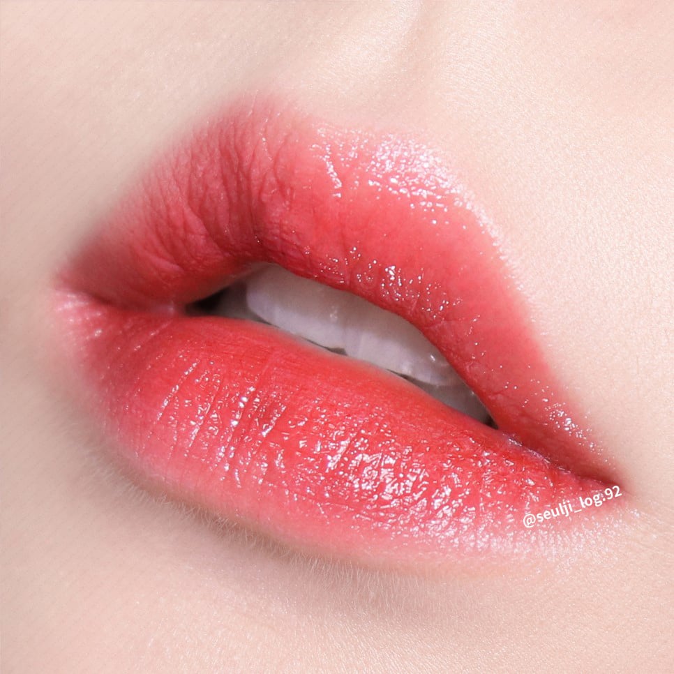 Son kem dạng tint Etude House Shine Chic Lip Lacquer x Red Velvet - bici cosmetics