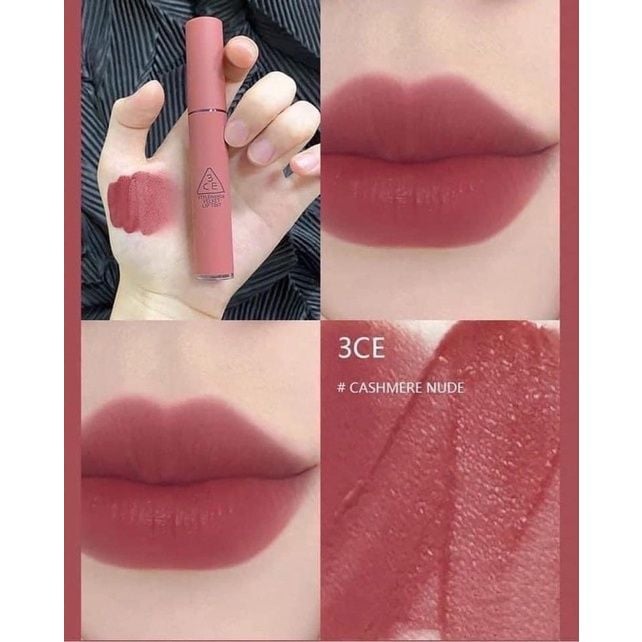  (Màu mới 2021) Son Kem Lì 3CE Velvet Lip Tint 