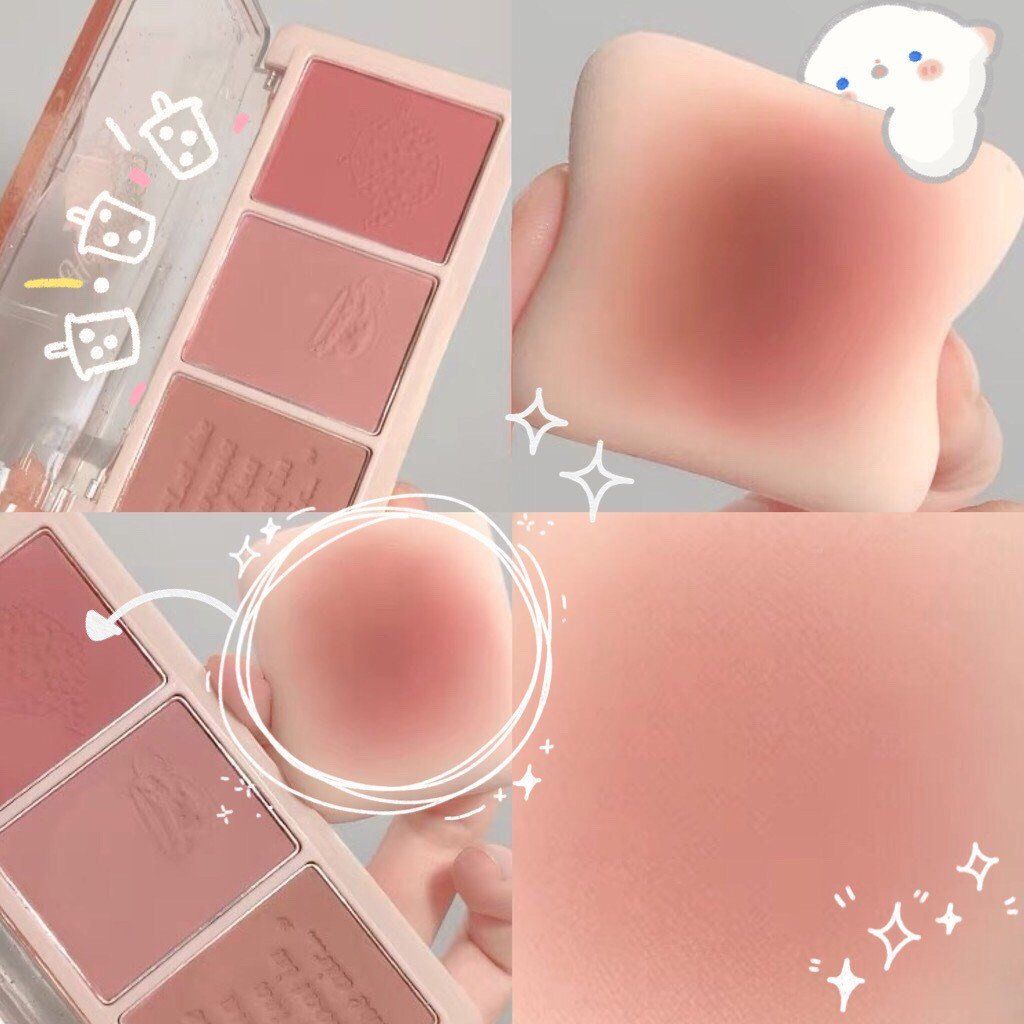  Bảng Má Hồng 3 Màu HOLD LIVE Secret Garden Blush 