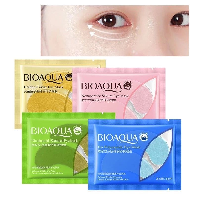  Mặt Nạ Đắp Mắt Dưỡng Da Vùng Mắt BIOAQUA Eye Mask - Miếng 