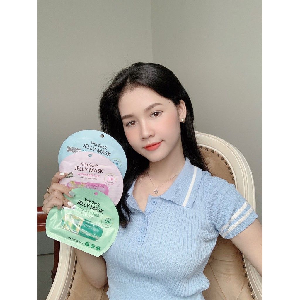  Mặt Nạ Viên Thuốc Cải Tiến BANOBAGI VITA GENIC JELLY MASK Dòng WHITENING 