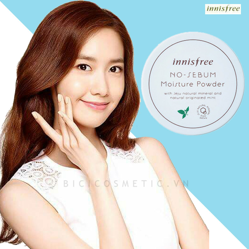Innisfree Nosebum Mineral Powder chuyên dành cho da dầu với độ kiềm dầu cao 1