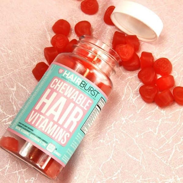  Kẹo Dẻo Vitamin Kích Thích Mọc Tóc HAIRBURST Chewable Hair Vitamins (60 VIÊN) 