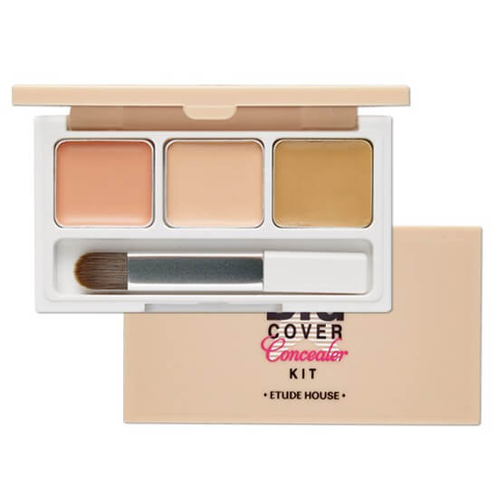 Bộ kem che khuyết điểm 3 màu Etude House Big Cover Concealer Kit - Bicicosmetics.vn