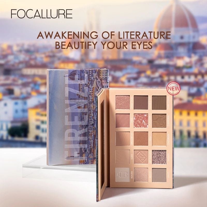  Bảng Phấn Mắt 15 Ô FOCALLURE Go Travel Palette | FA-100 