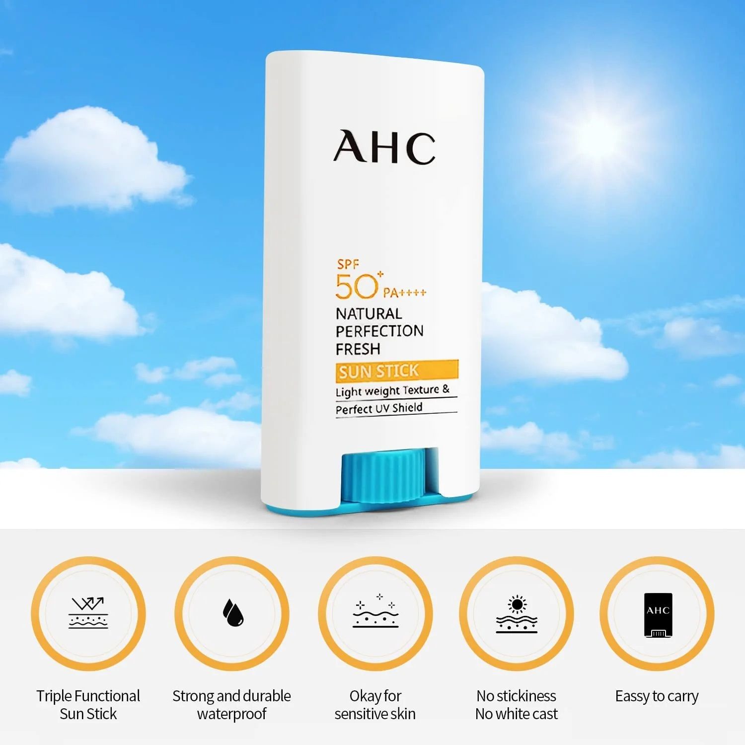 Kem Chống Nắng Dạng Lăn AHC Natural Perfection Double Shield Sun Stick –  Bicicosmetics