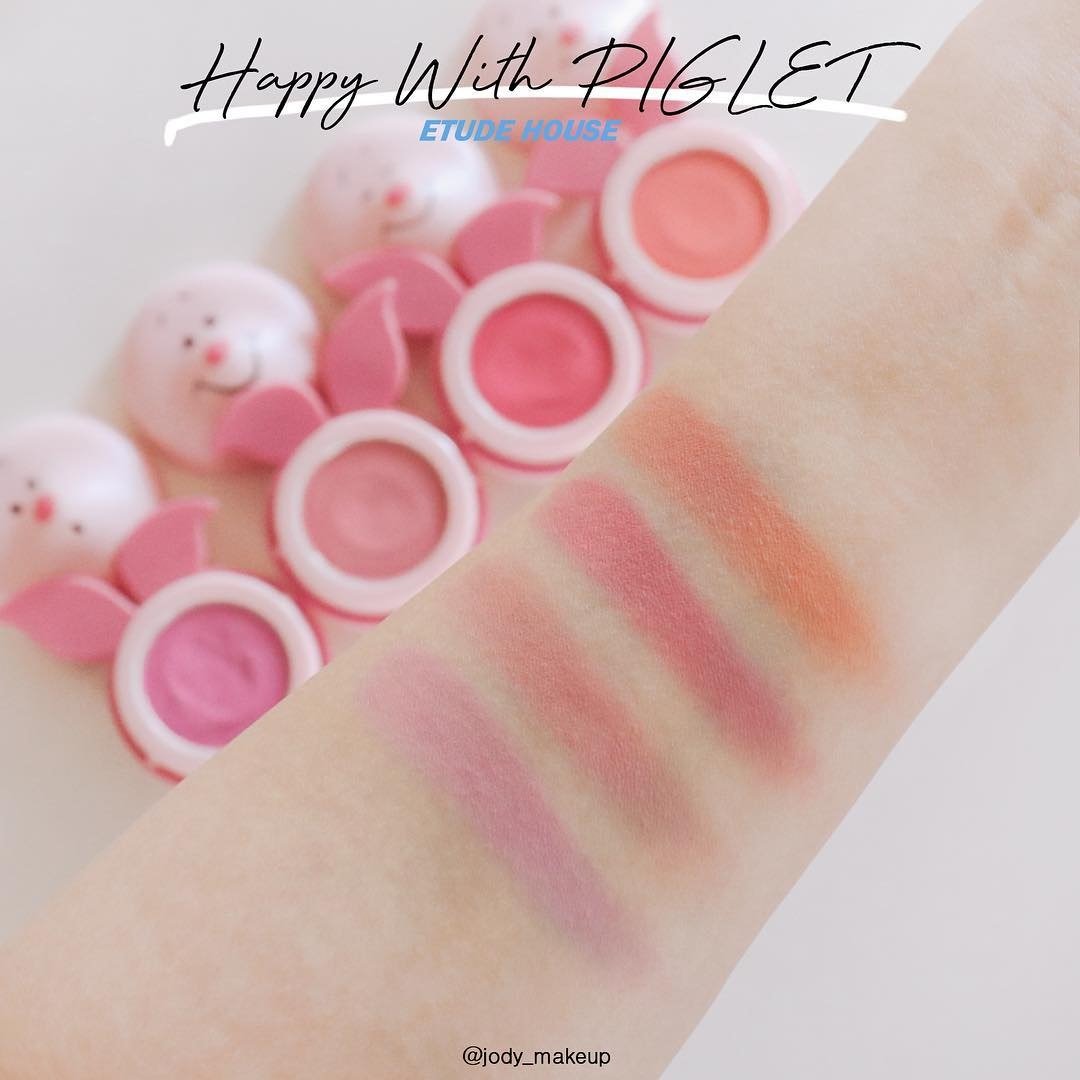 Phấn Má Hồng Etude House Happy With Piglet Jelly Mousse Blusher 12-Bici Cosmetics