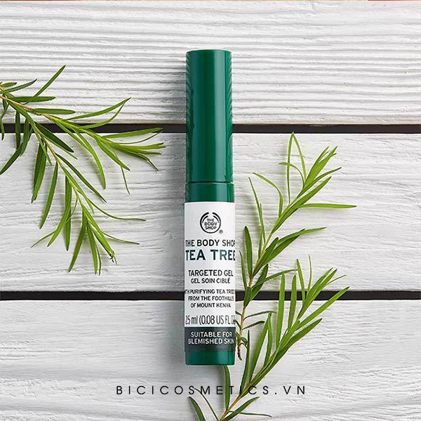 Gel chấm mụn Tea Tree Targeted Gel The Body Shop