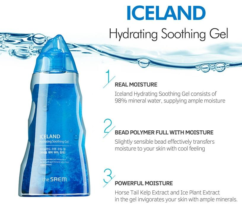 The Saem Iceland Hydrating Soothing Gel