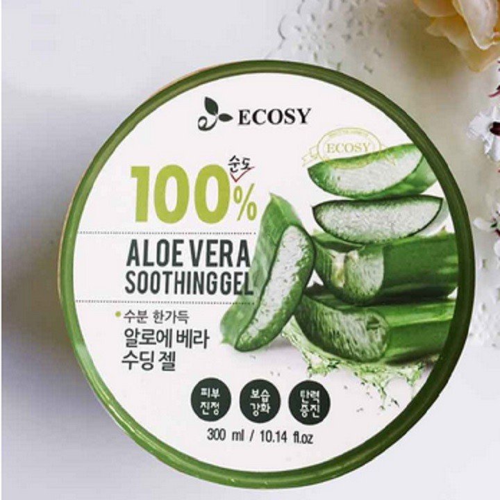 Gel Dưỡng Da Chiết Xuất Lô Hội Ecosy 100% Aloe Vera Soothing