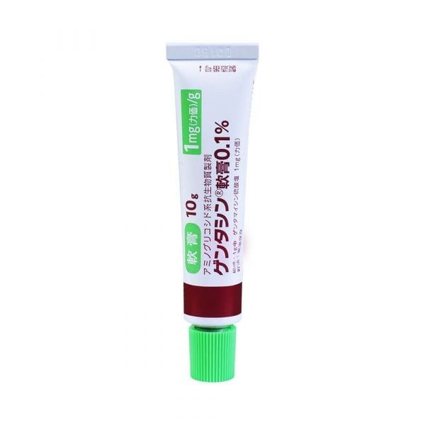  Trị Sẹo Dạng Gel Gentacin Ointment 0.1% Nhật Bản (10 gam) 