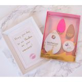  Set 4 Món Mút Trang Điểm Chuyên Nghiệp BEAUTY BLENDER Gold Mine Strike Gold 