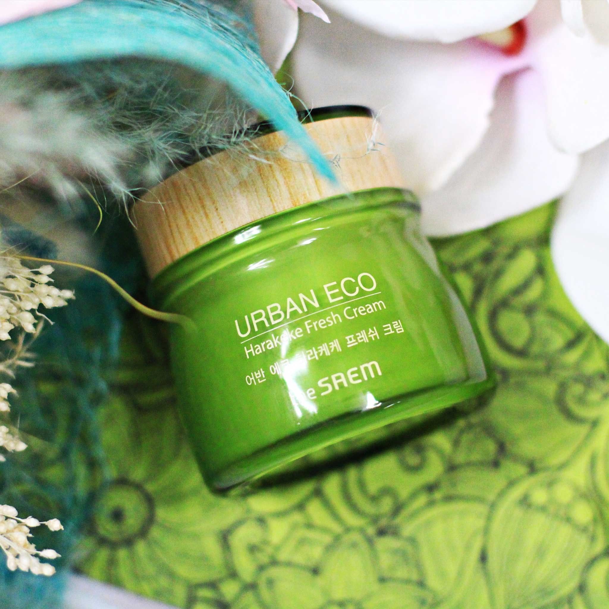  Kem Dưỡng The Saem Urban Eco Harakeke Fresh Cream (60ml) 