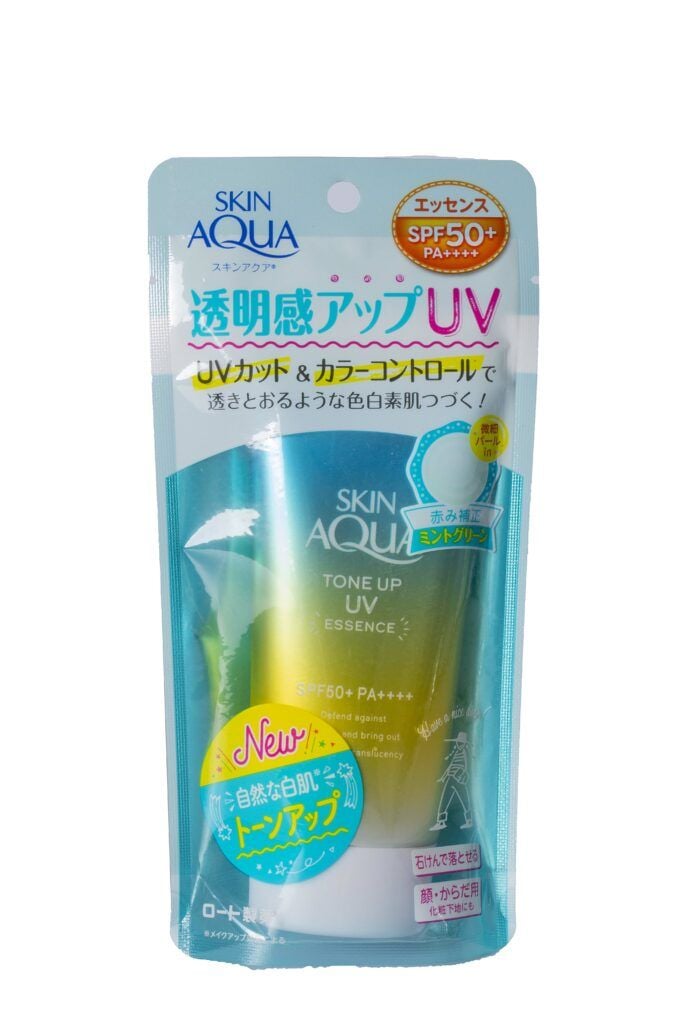  Kem Chống Nắng Hiệu Chỉnh Màu Da SKIN AQUA Tone Up UV Essence SPF50+ PA+++ 