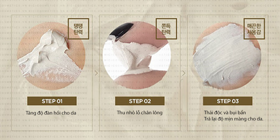 Mặt nạ Jeju Volcanic Lava Pore Mud Pack The Face Shop công dụng tốt cho da bán tại Bici