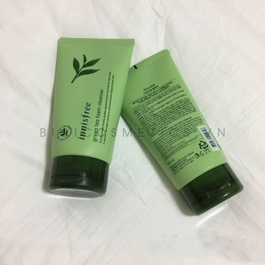 Innisfree Green Tea Foam Cleanser - Bicicosmetics.vn