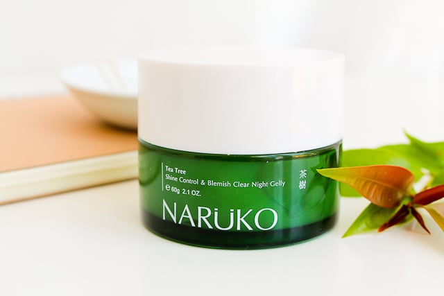 NARUKO Tea Tree Shine Control & Blemish Clear Night Gelly- Bici Cosmetics