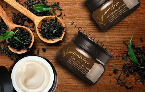 Innisfree Black Green Tea Cream 10- Bici Cosmetics