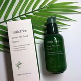  Tinh Chất Trà Xanh Dưỡng Da Hỗn Hợp Da Dầu INNISFREE Green Tea Seed Serum 80ml 