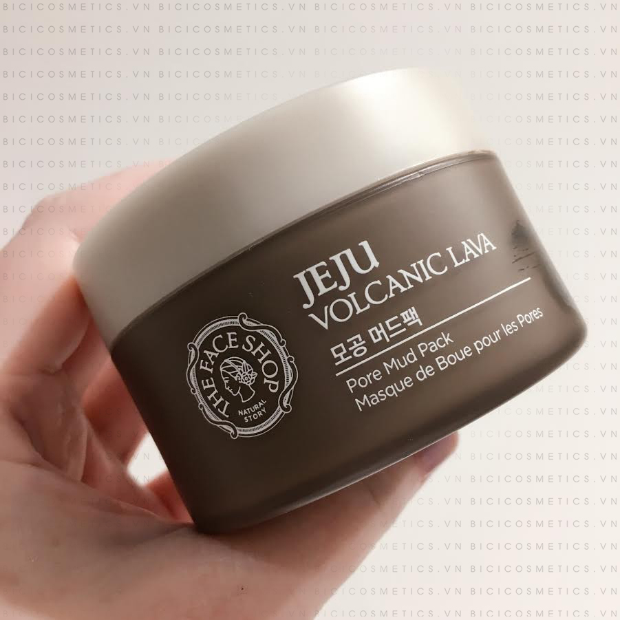 Mặt nạ Jeju Volcanic Lava Pore Mud Pack The Face Shop được bán tại BICI COSMETICS