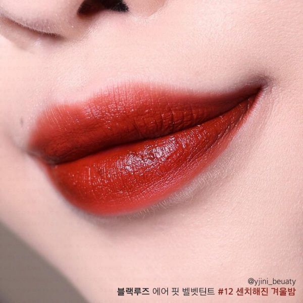  Son Kem Lì BLACK ROUGE Air Fit Velvet Tint Ver 2: Mood Filter (A08 -> A12) 