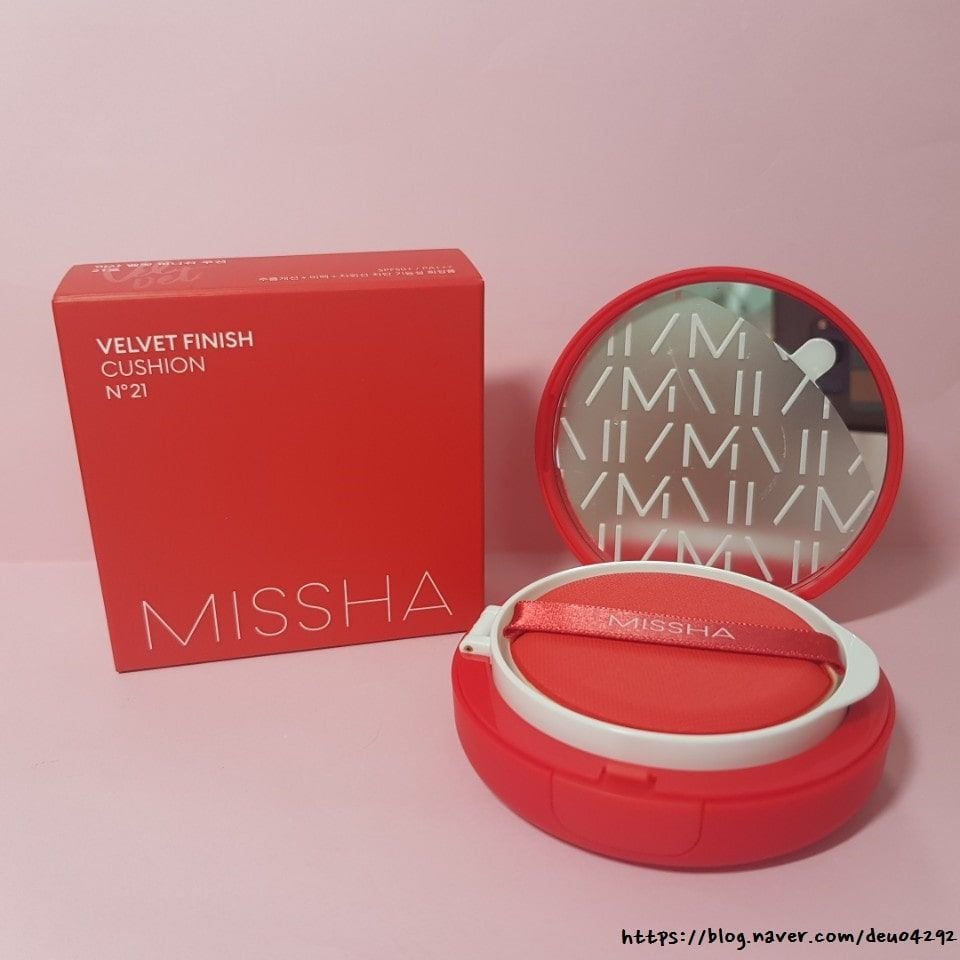  Phấn Nước Che Phủ Hoàn Hảo MISSHA Velvet Finish Cushion 