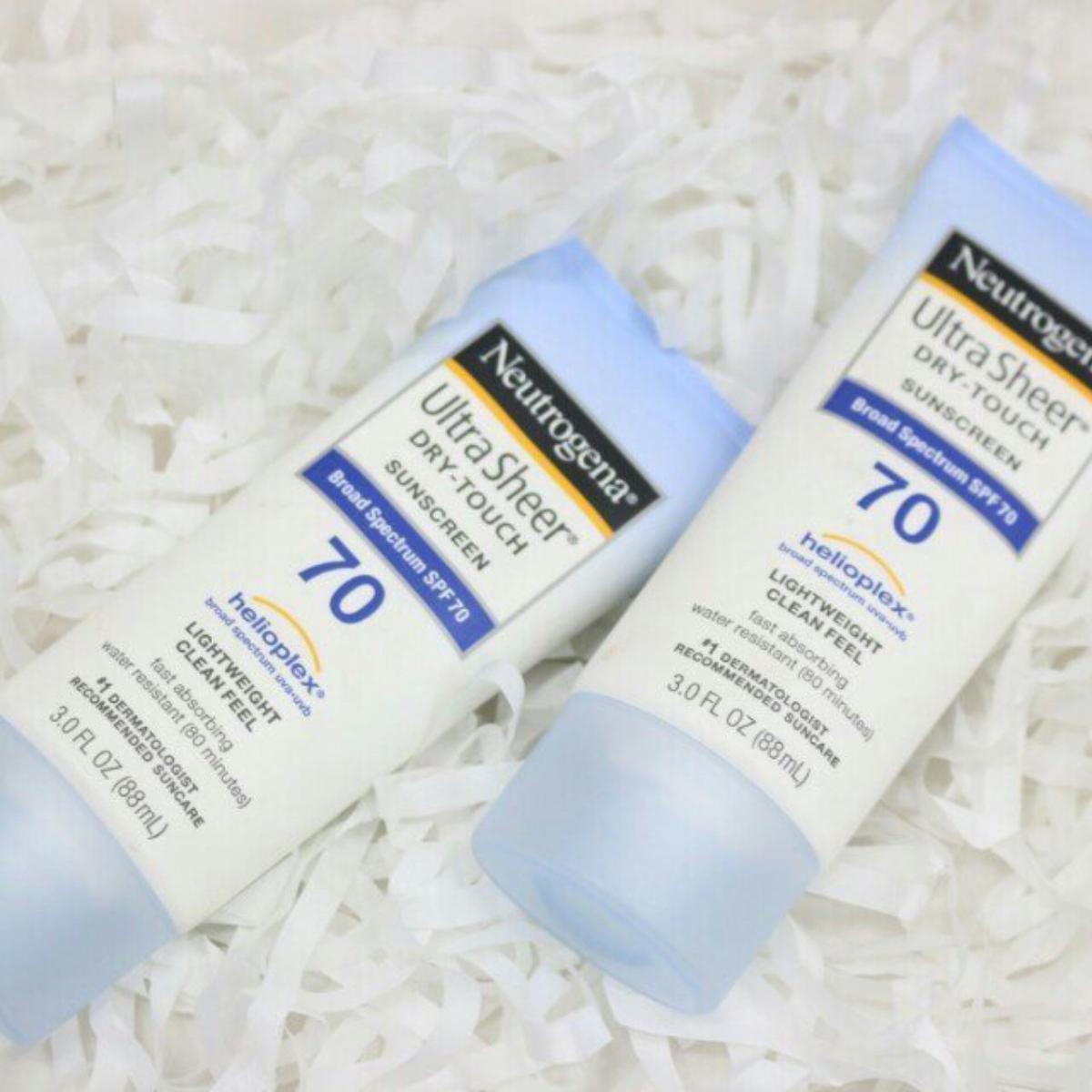 Kem chống nắng Neutrogena Ultra Sheer Dry-Touch SPF70 Kem chống nắng Neutrogena Ultra Sheer Dry-Touch SPF70