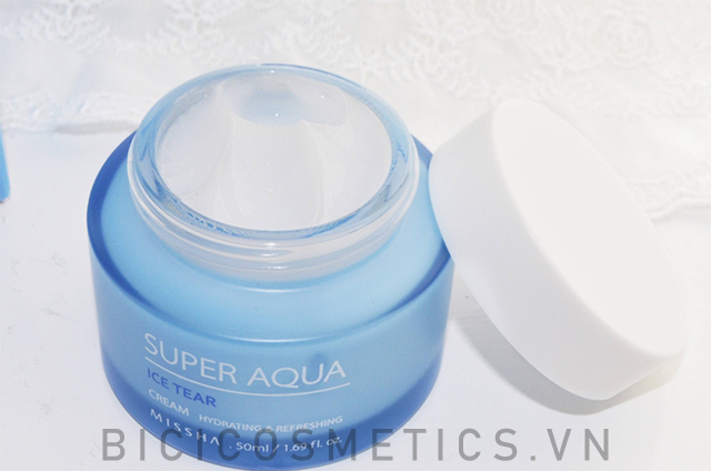 Kem Dưỡng Ẩm Missha Super Aqua Ice Tear Cream