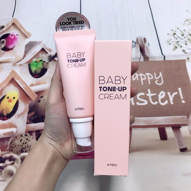 Kem Dưỡng Apieu Baby Tone-Up Cream