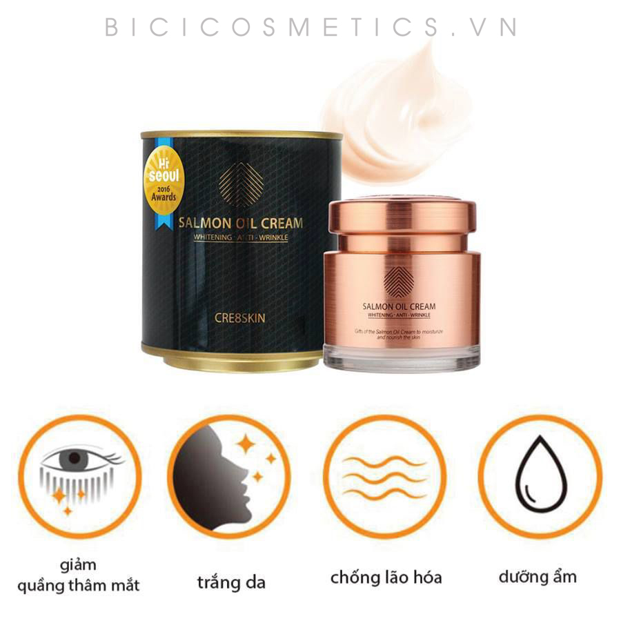 Kem dưỡng Dầu cá hồi CRE8SKIN -bicicosmetics