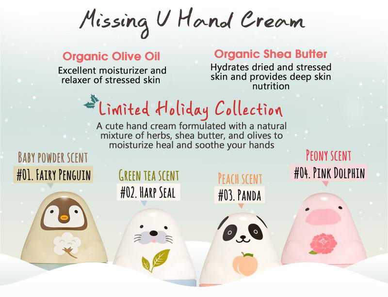 Kem Dưỡng Da Tay Etude House Missing U Hand Cream đến từ thương hiệu Etude House- Bici Cosmetics