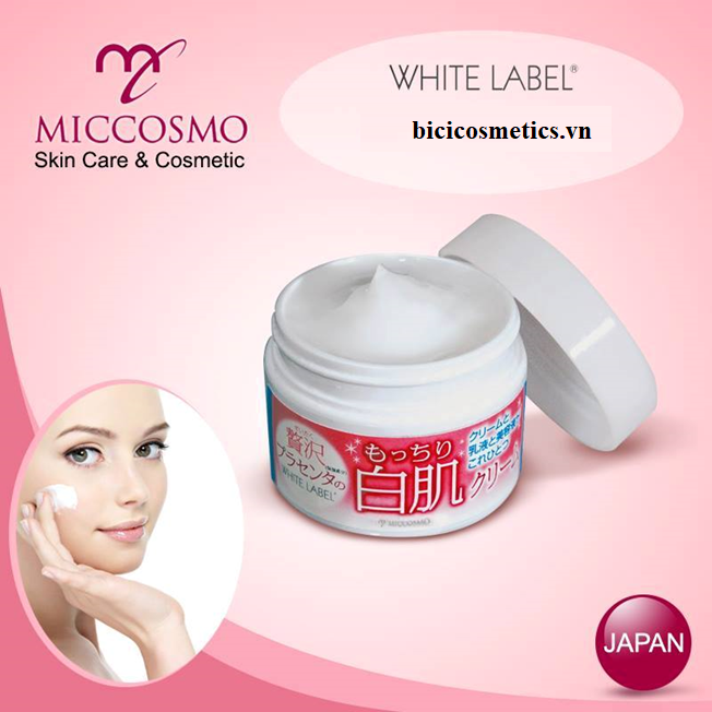 Cách sử dụng Kem Dưỡng Trắng Da Tinh Chất Nhau Thai Placenta White Label