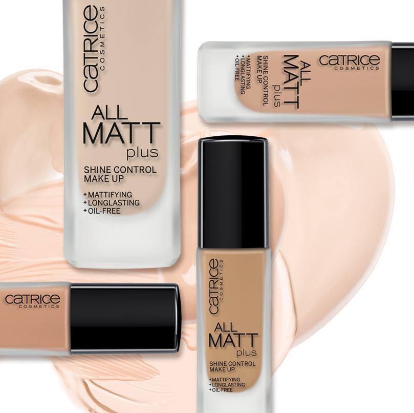 Kem Nền Catrice All Matt Plus Shine Control Make Up 18h 1