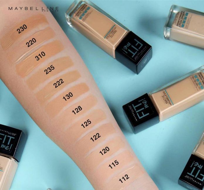  Kem Nền Mịn Lì Maybelline Fit Me Matte + Poreless Foundation 