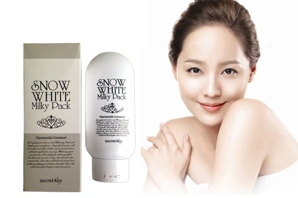 Kem tắm trắng da Snow White Milky Pack Kem tắm trắng da Snow White Milky Pack