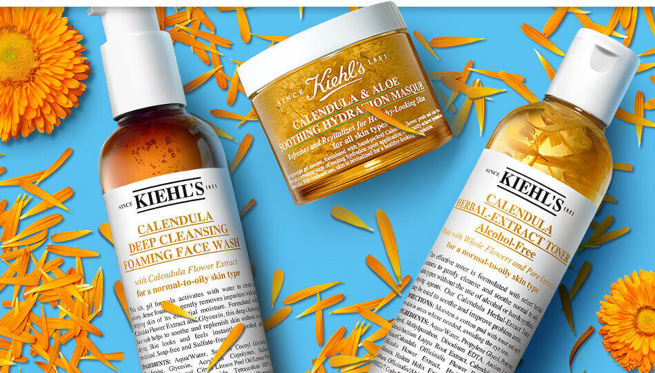 Toner hoa cúc Kiehl''s có chiết xuất chính từ hoa cúc Calendula-bicicosmetics.vn