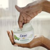  (Bản Châu Âu - Đức)  Tẩy Tế Bào Chết Toàn Thân Hạt Nhuyễn Mịn Da DOVE Exfoliating Body Polish 