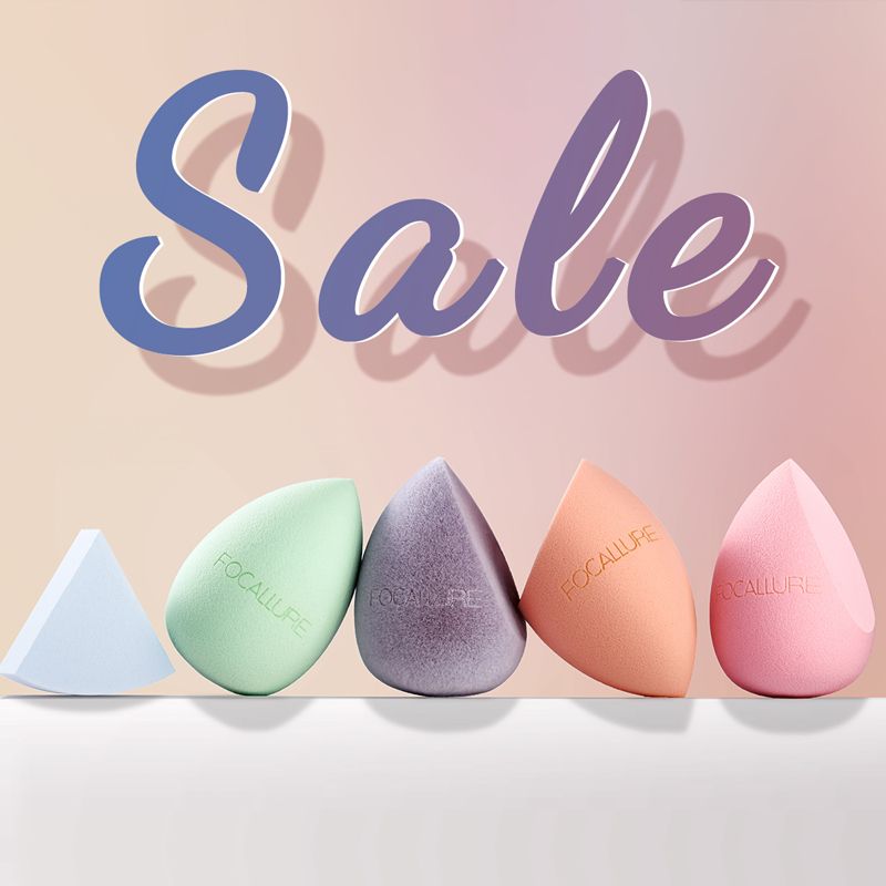  Mút Tán Nền Hình Giọt Nước FOCALLURE Match Max Water-Drop Makeup Sponge Nội Địa Trung | FA136 