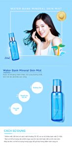Xịt Khoáng Laneige Water Bank Mineral Skin Mist 30ml