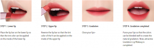 Cách sử dụng Son Laneige X YCH Two Tone Matte Lip Bar 1