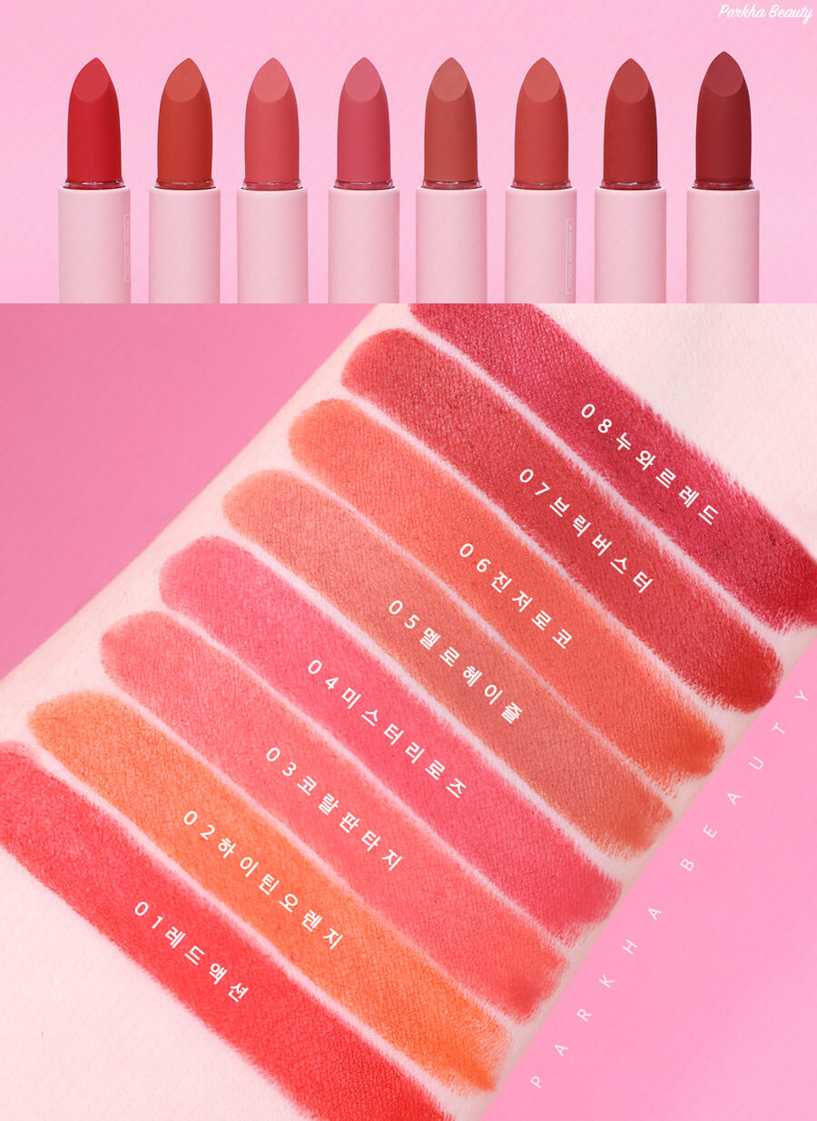 LilybyRed Mood Cinema Matte Endding Lipstick - Bici Cosmetics