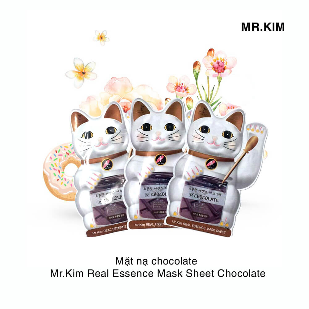 Mặt nạ Mr.Kim Real Essence Chocolate -bicicosmetics.vn
