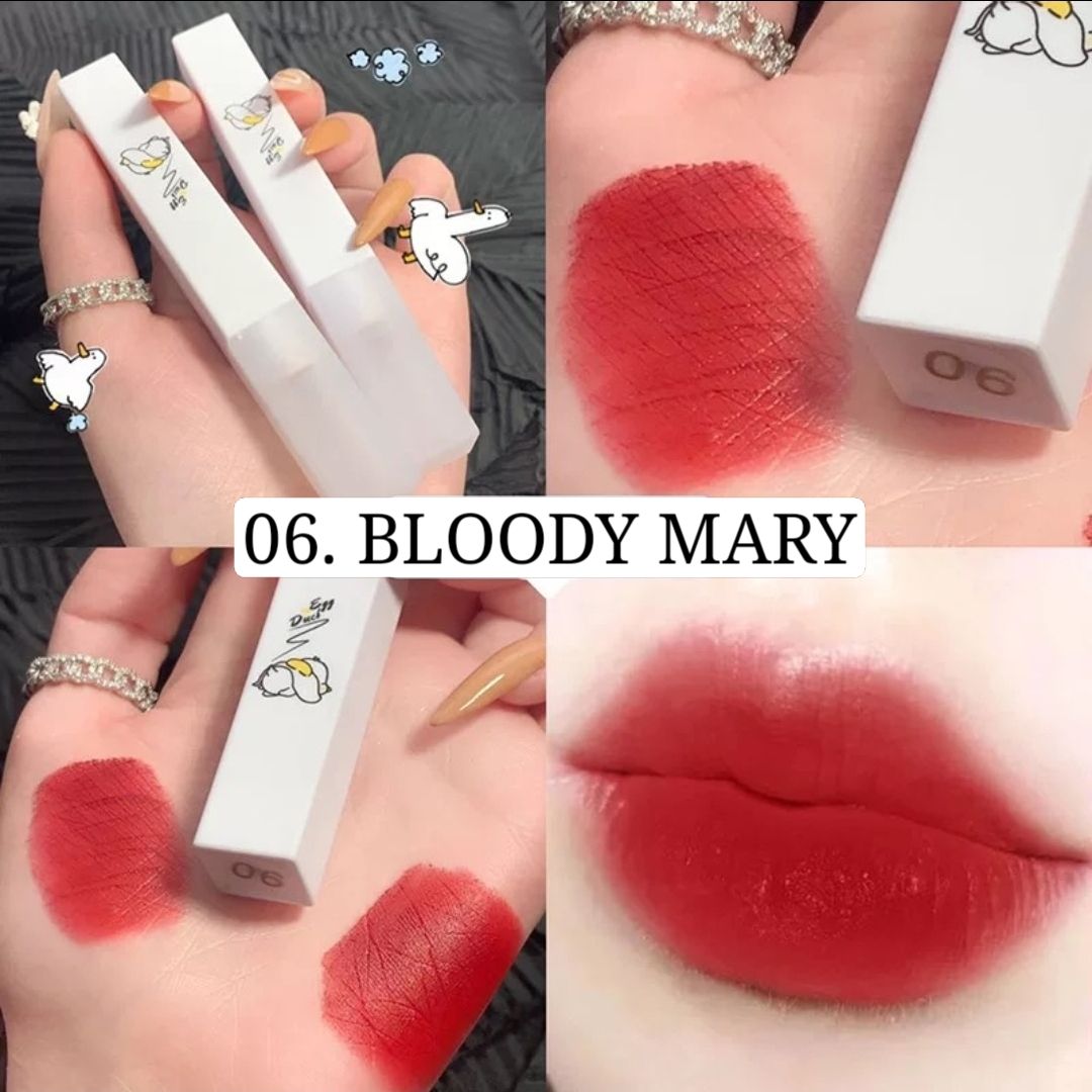  Son Kem Lì Maffick Vịt trắng Egg Duck Soft Mist Lip Mud Nội Địa Trung Chính Hãng 