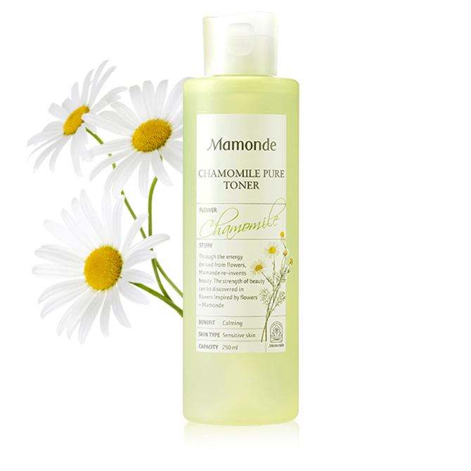 Nước Hoa Hồng Mamonde Chamomile Pure Toner
