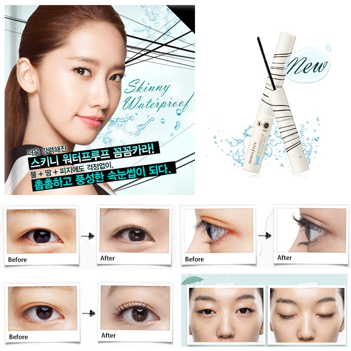 Mascra Innisfree Skinny Waterproof Microcara 1- bici cosmetics