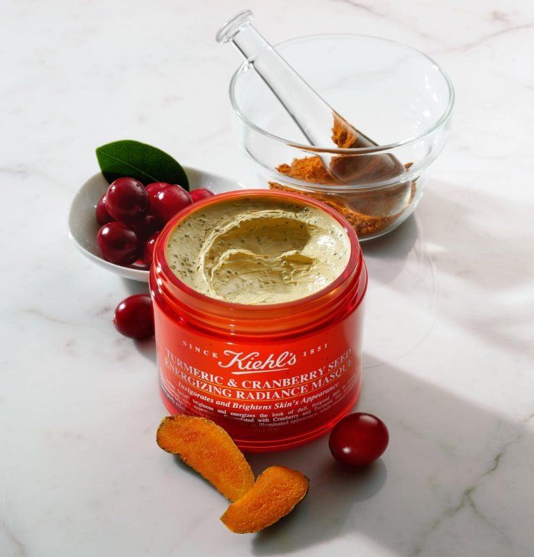  Mặt Nạ Nghệ Việt Quất Kiehl's Turmeric & Cranberry Seed Energizing Radiance Masque Minisize - 14ml 