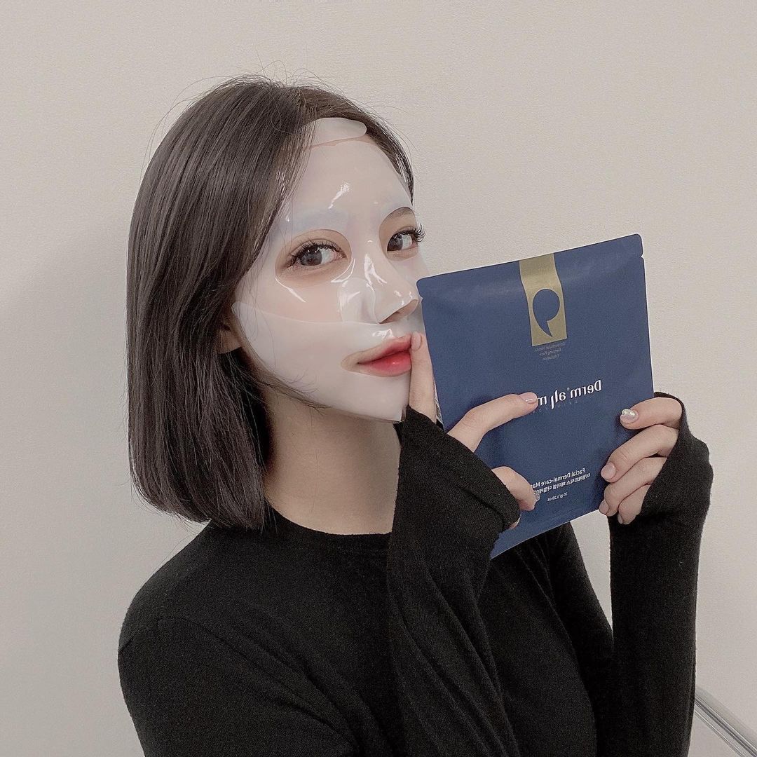  Mặt Nạ Thạch Collagen Nâng Cơ Chống Lão Hóa DERM'ALL MATRIX Facial Derma Mask Hàn Quốc 